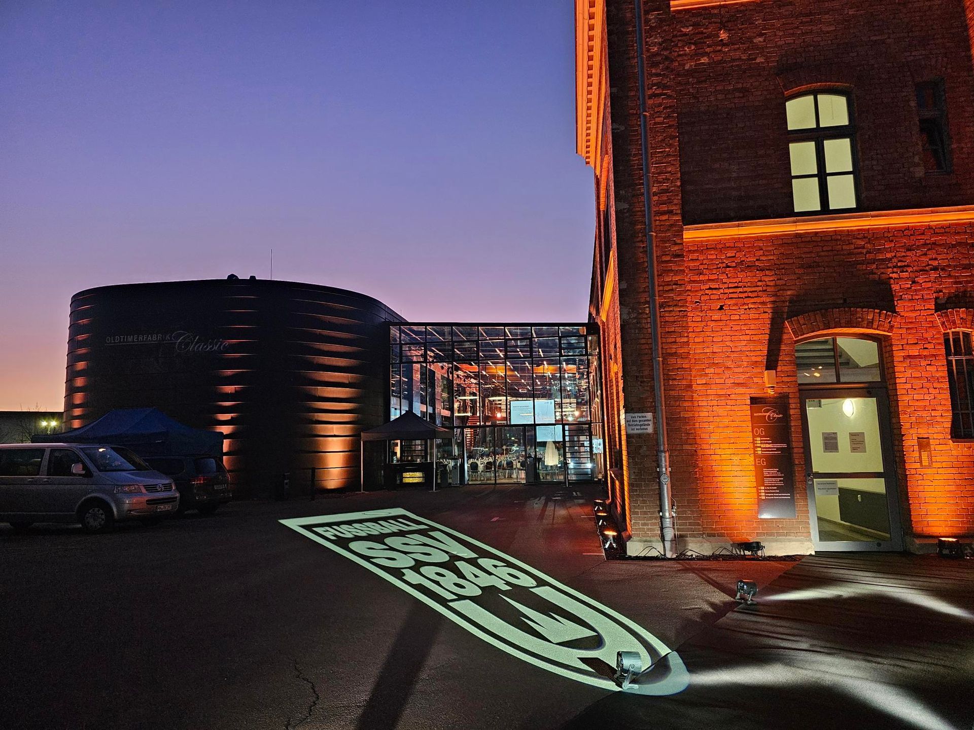 SSV Ulm Jahresauftaktveranstaltung in der Oldtimer Fabrik Classic in Neu-Ulm