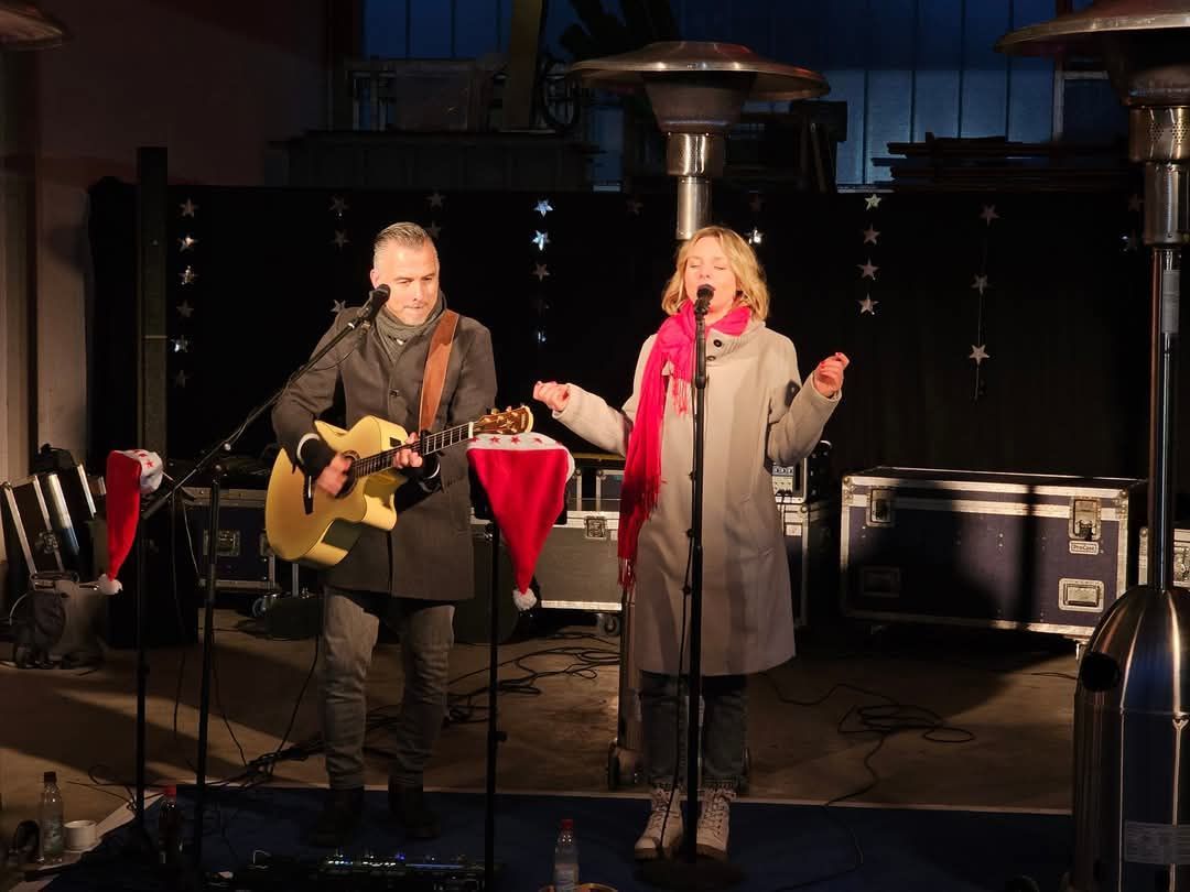 SWU Weihnachtsbaumaktion am Kraftwerk Wiblingen