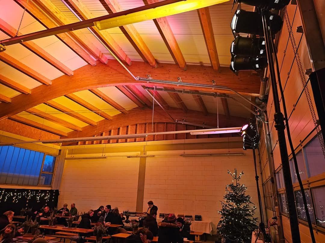 SWU Weihnachtsbaumaktion am Kraftwerk Wiblingen