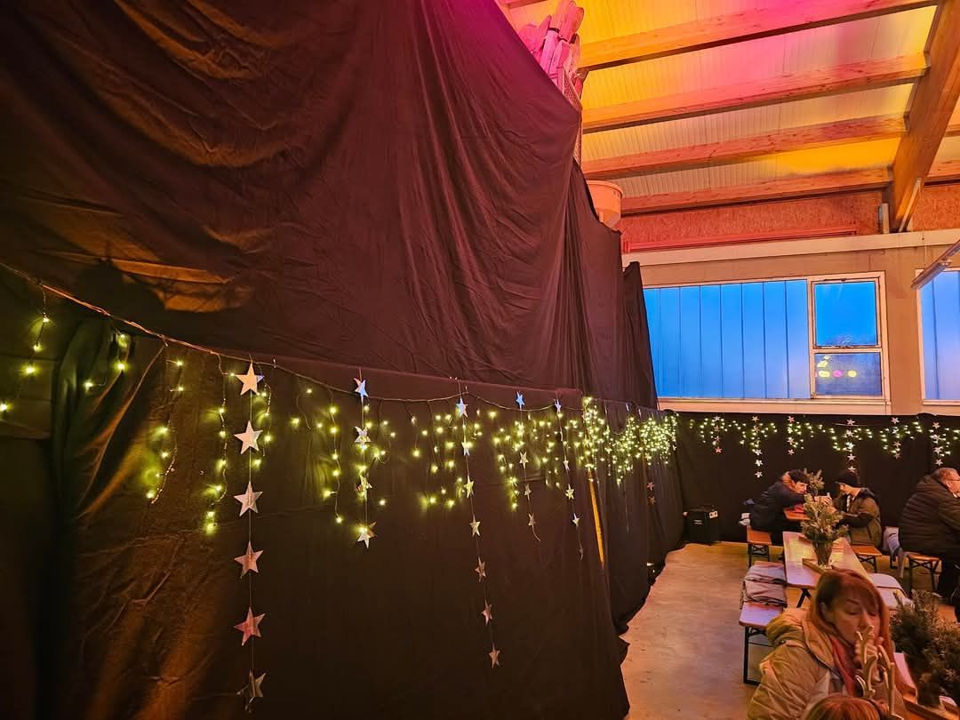 SWU Weihnachtsbaumaktion am Kraftwerk Wiblingen