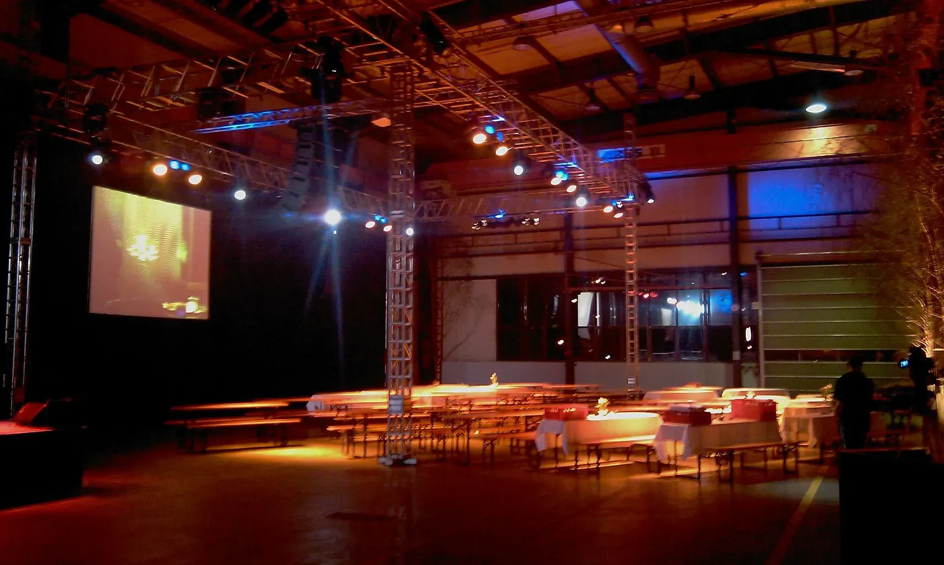 Hochzeitslocation mit Bühne