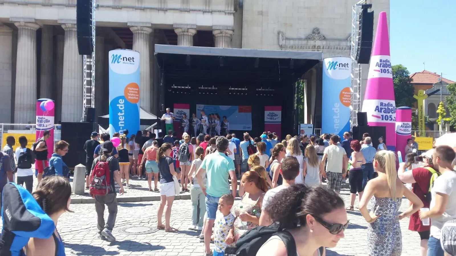 Bühne von Radio Arabella 105.2