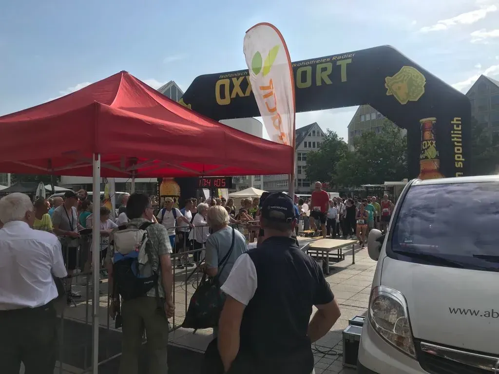 Ziel des OXXSPORT Marathons