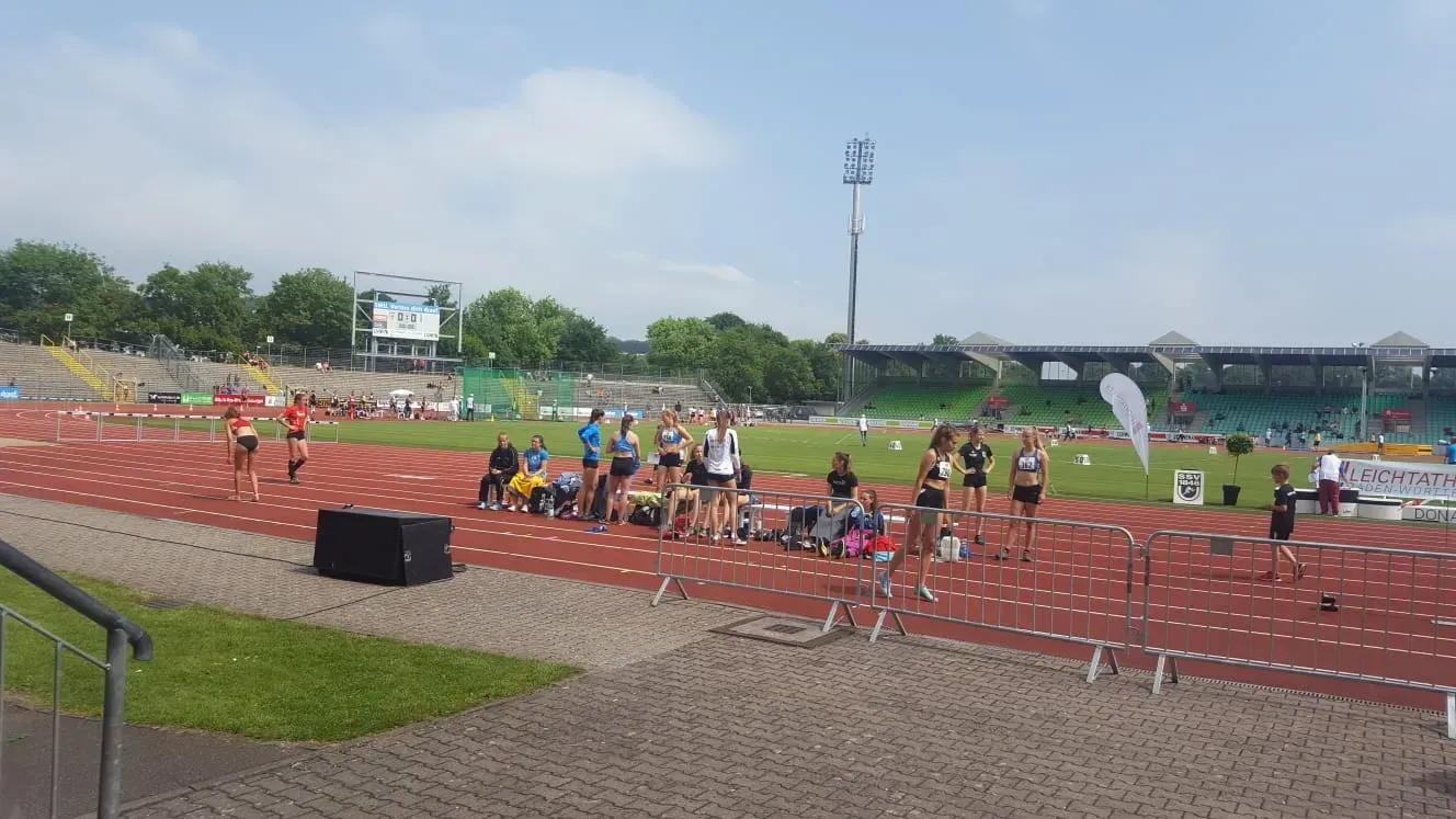 Sportler in einer Laufveranstaltung