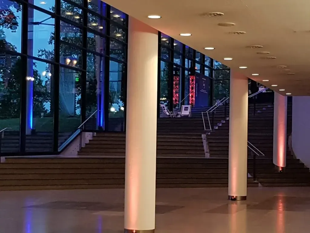 Beleuchtung einer Eventlocation