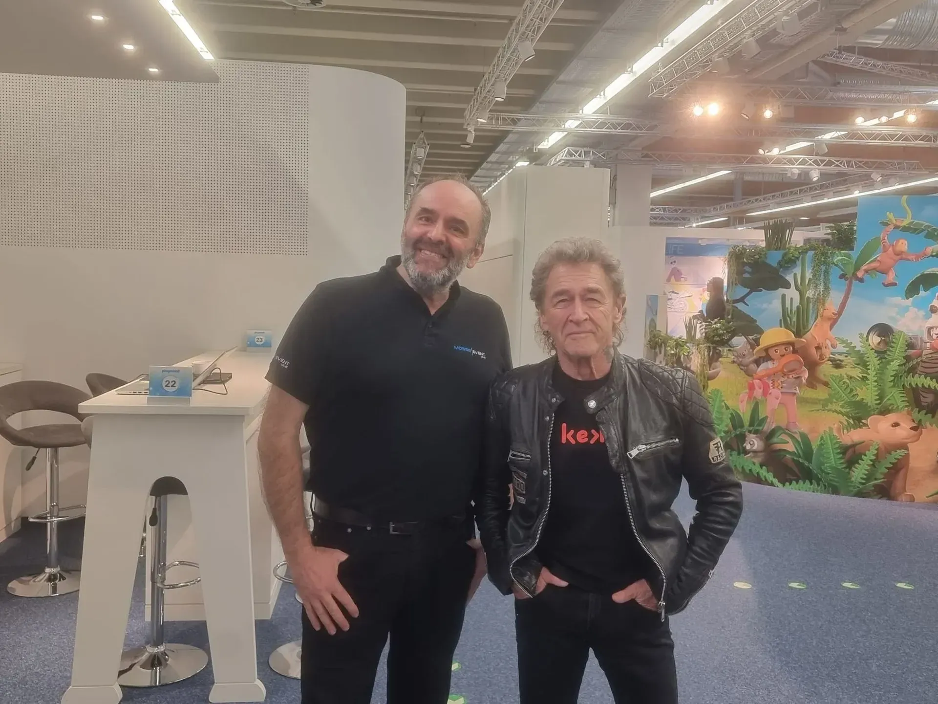 Moser Event plus Team mit Sänger Peter Maffay