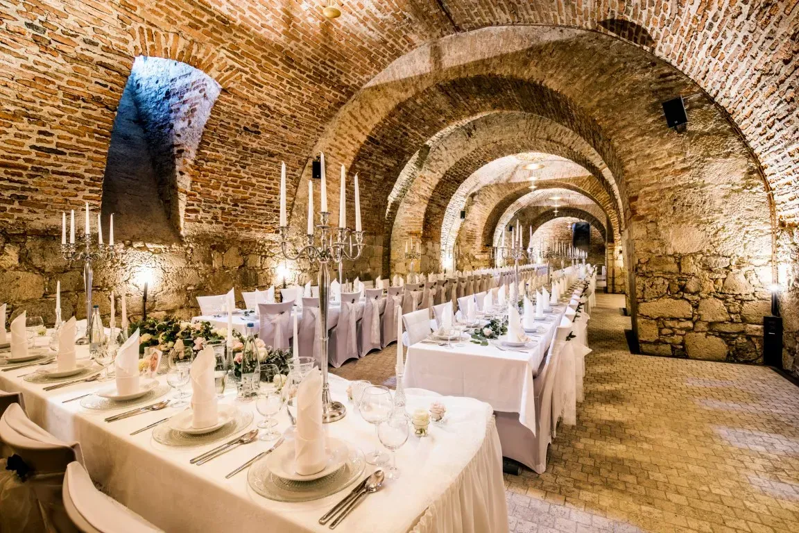 Hochzeitsveranstaltung im Gewölbe Schloss Erbach