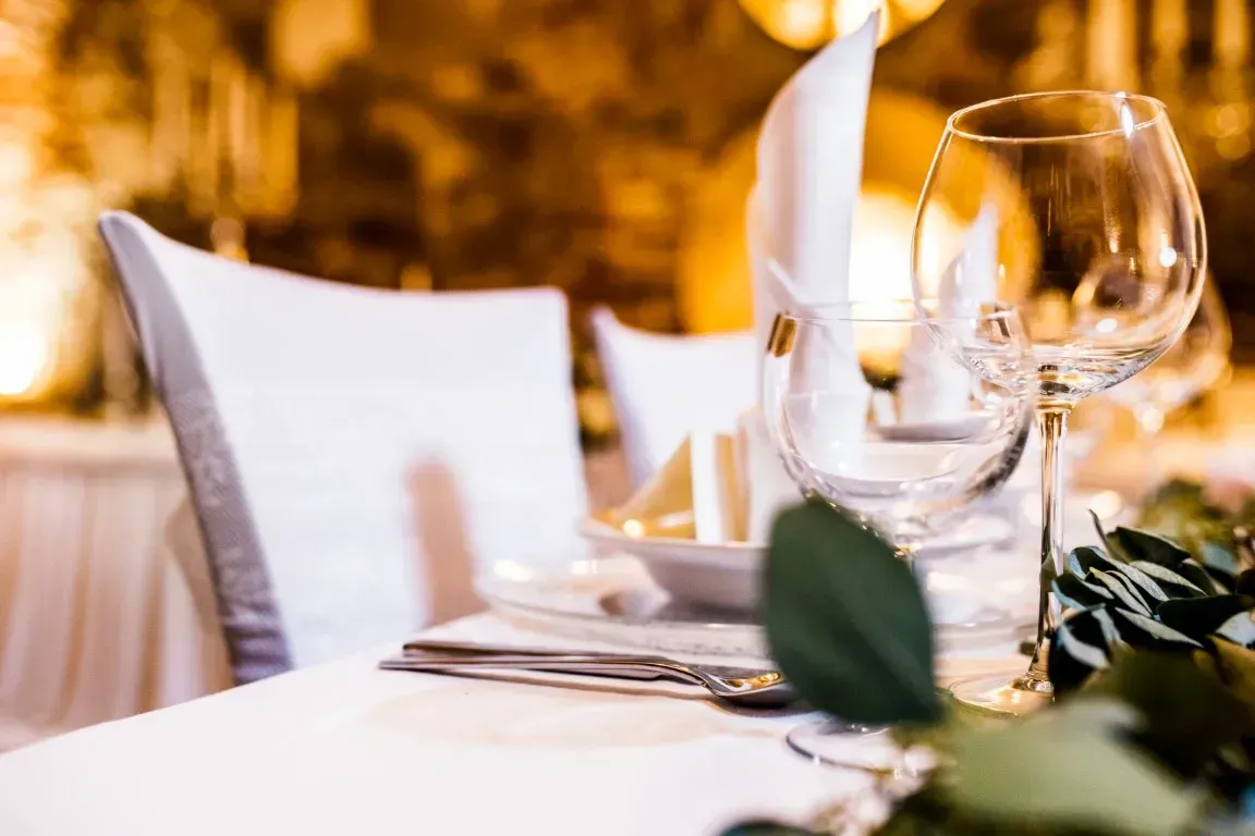 Gewölbe von Schloss Erbach mit Restaurant für Hochzeiten