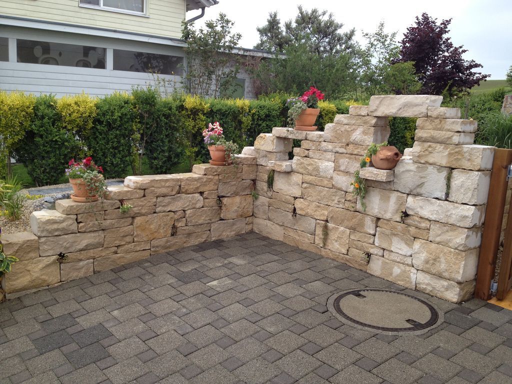 Mauern - Perlen - Fischer Gartenbau GmbH Perlen