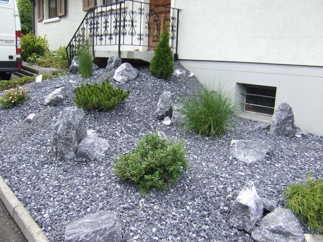 Steingärten - Perlen - Fischer Gartenbau GmbH Perlen