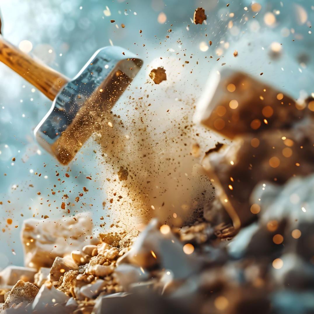 Démolition de brique