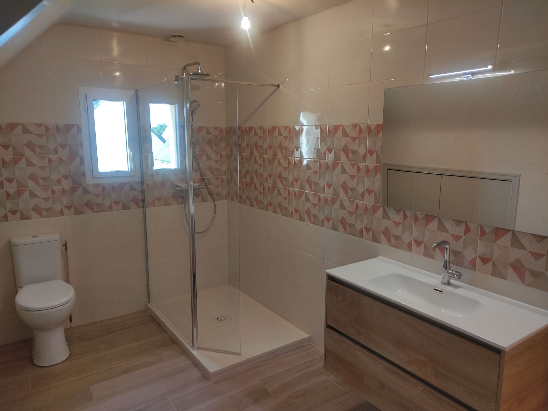 Salle de bains rénovée