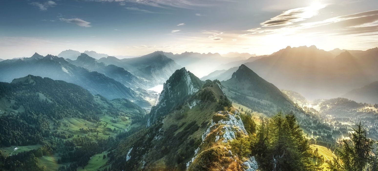 Sommets de montagne