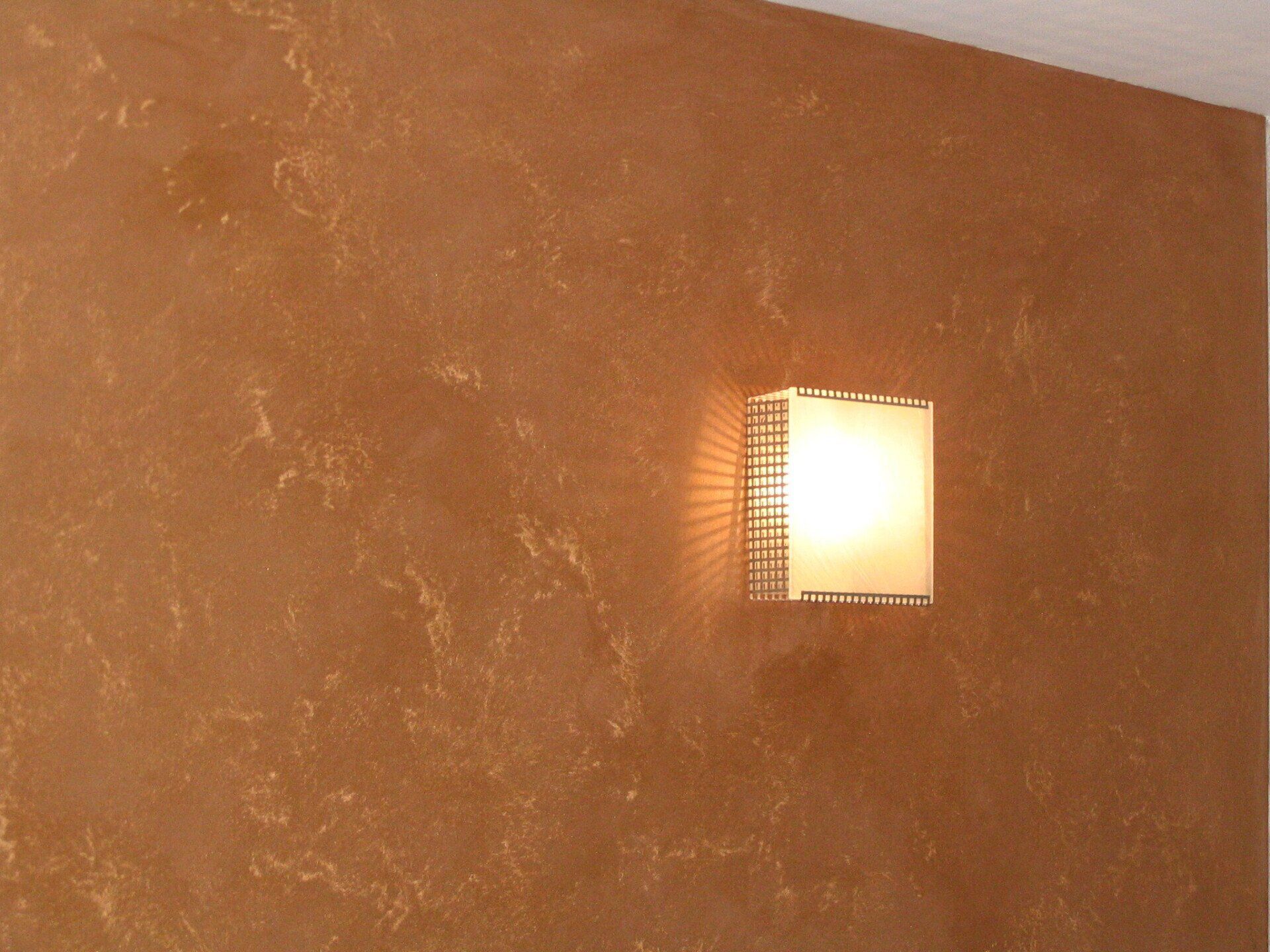 peinture ocre mur