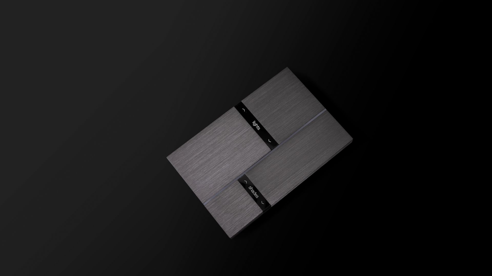 Zweiteiliges Design-Bedienelement für Smart-Home-Funktionen