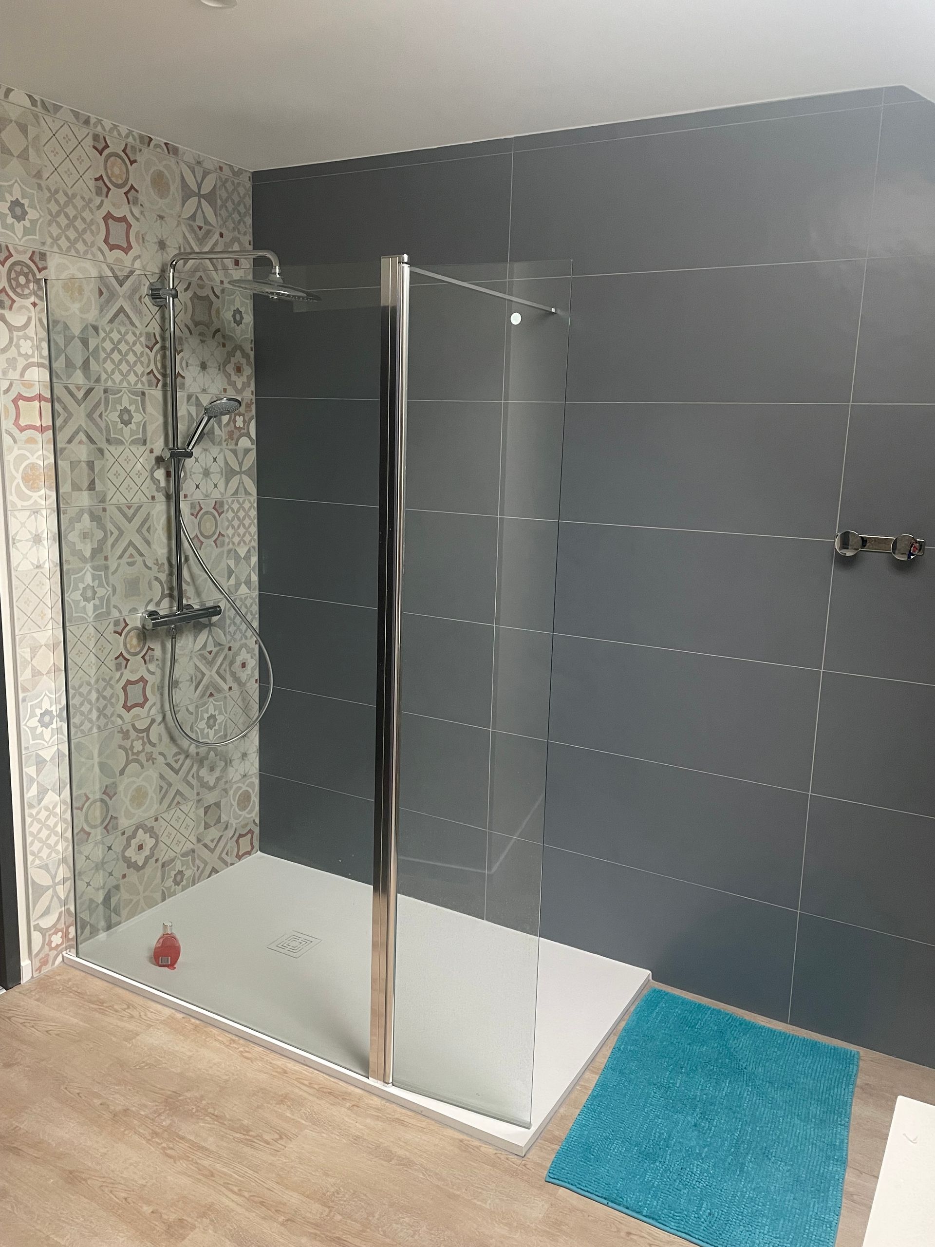 Création de douche à l'italienne