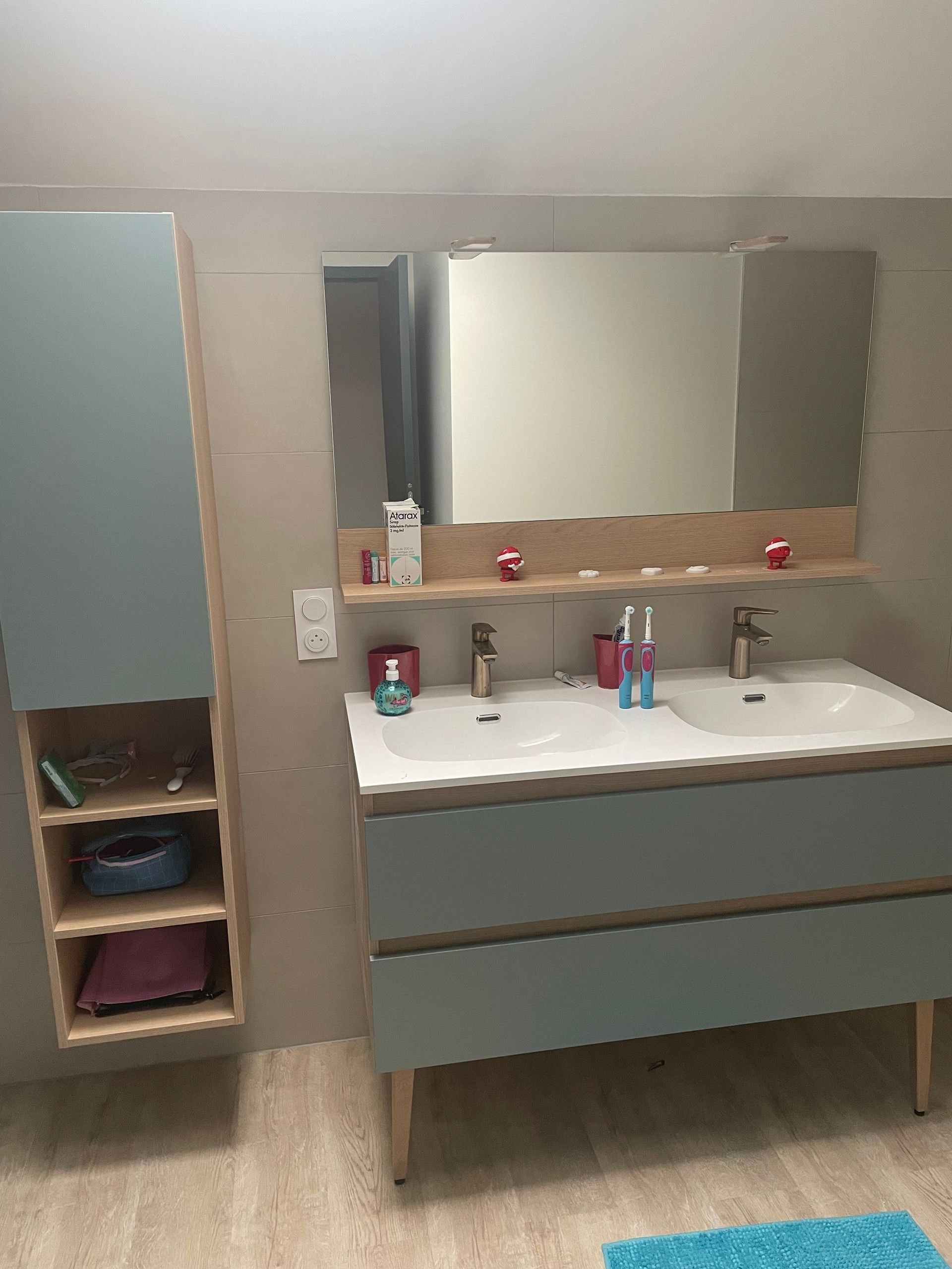 Installation de lavabo