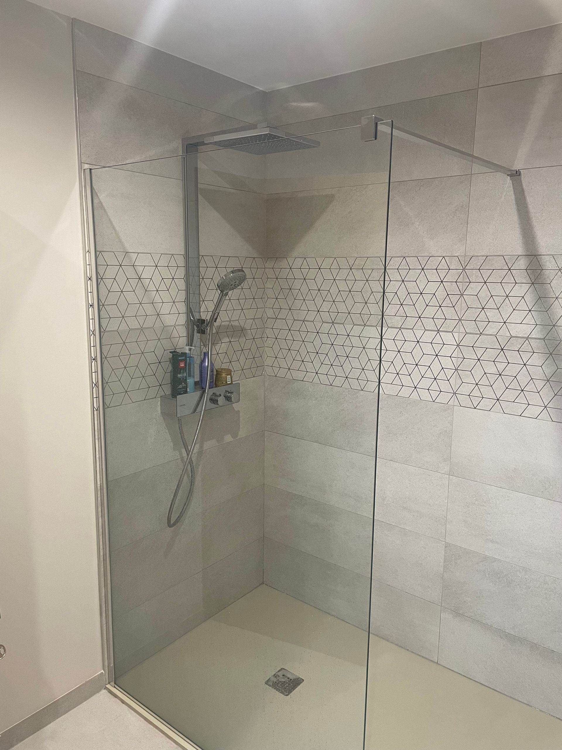 Installation d'une douche à l'italienne