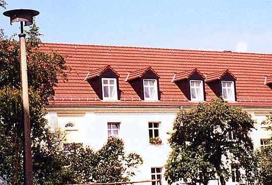 Tondachziegel auf Altbau