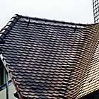 Biberschwanzziegel auf Fachwerkhaus