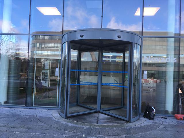 Maintenance porte d'entrée