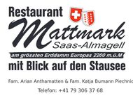 Logo vom Restaurant Mattmark