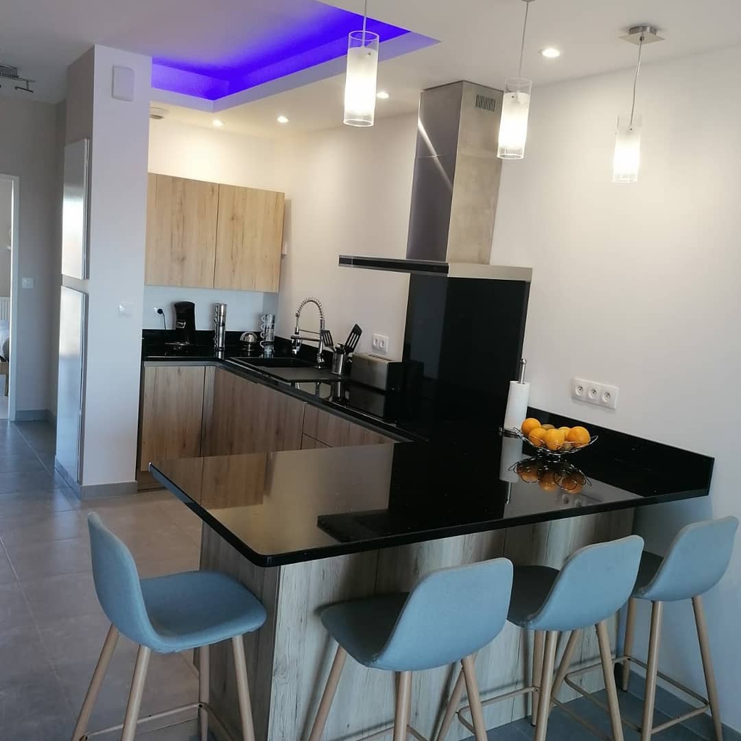 Réalisation et pose de plan de travail en granit