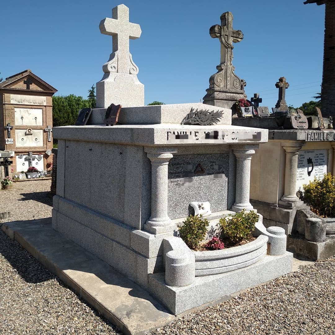 Rénovation - marbrerie funéraire