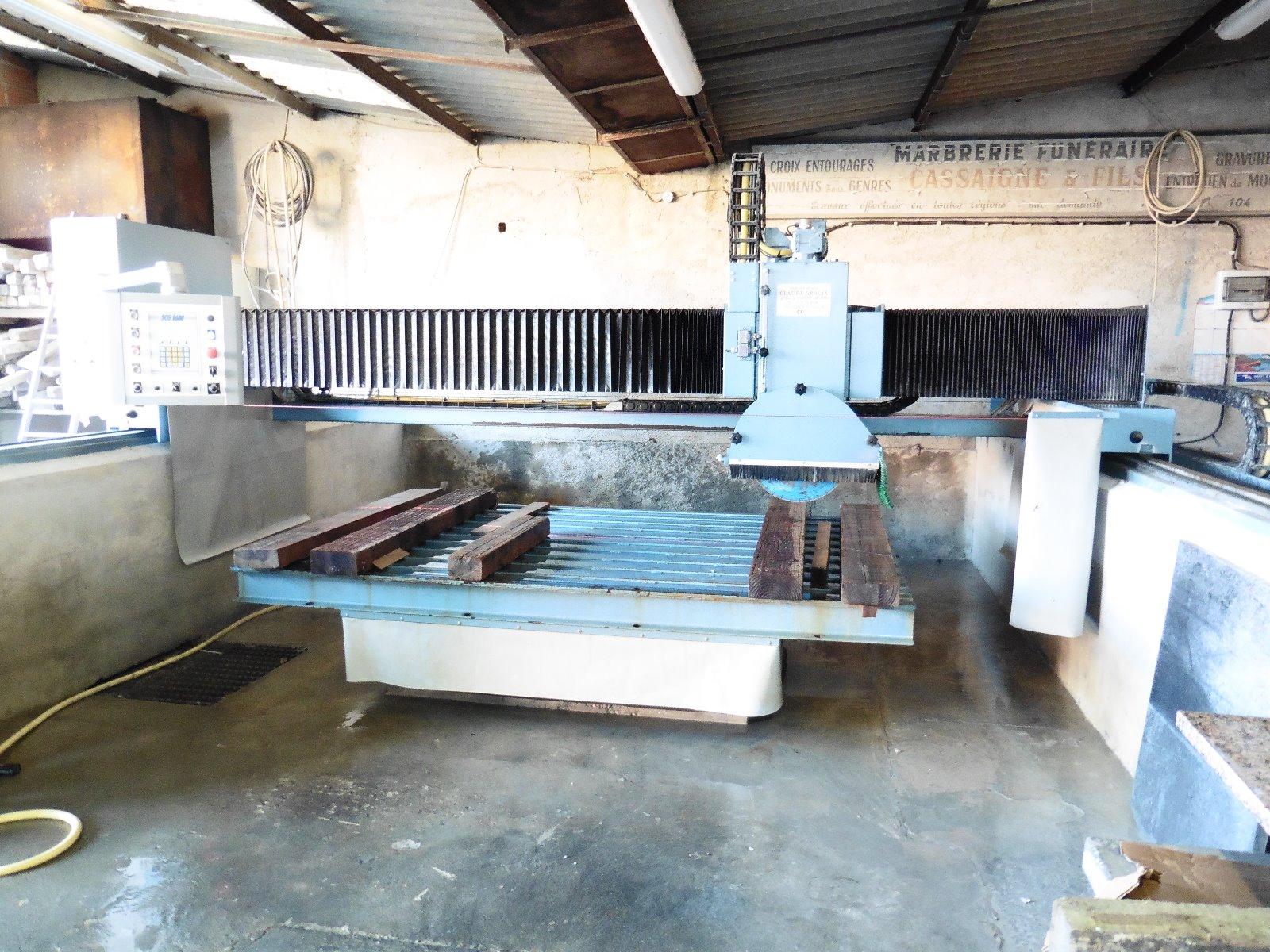 Atelier de marbrerie - plan de travail