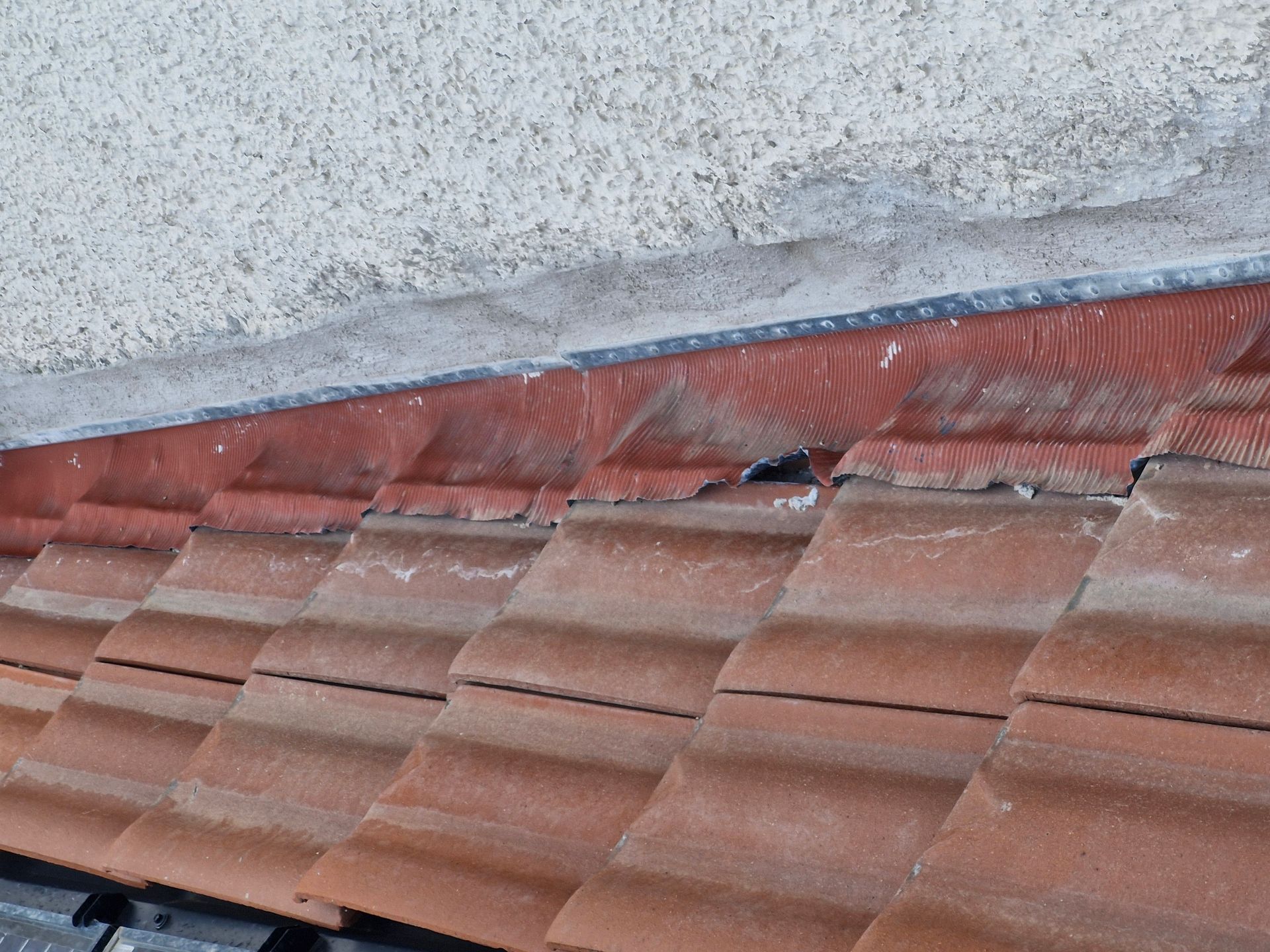 Toiture avant rénovation