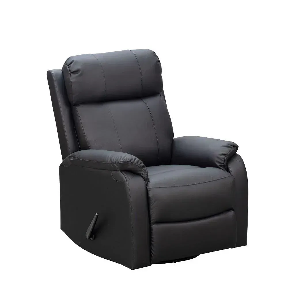 Black recliner