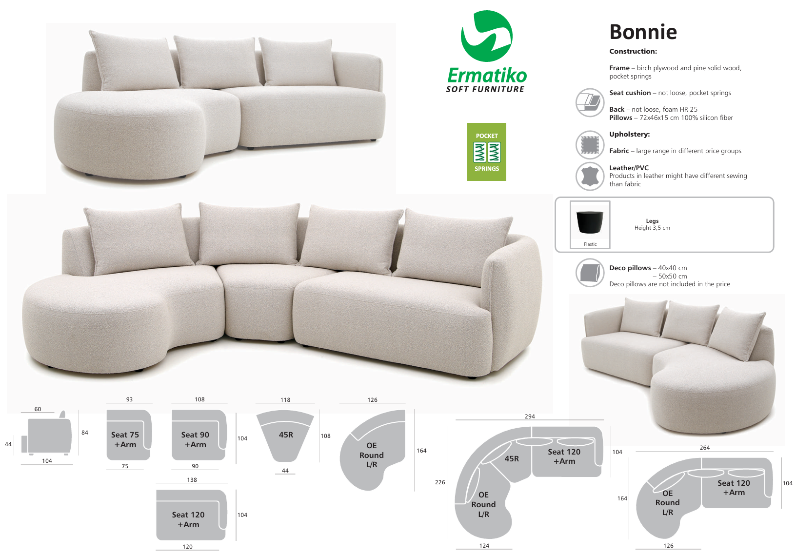 Bonnie moduulisohva