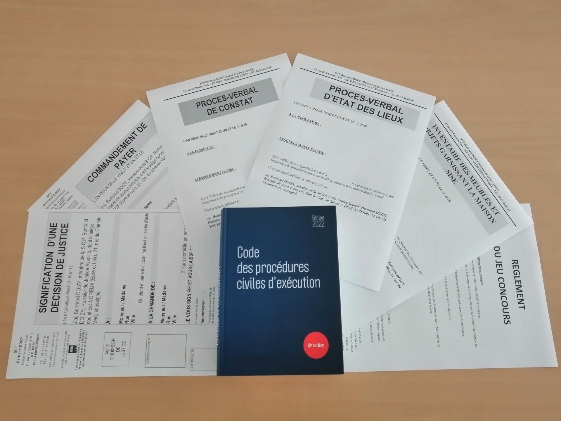 Code des procédures