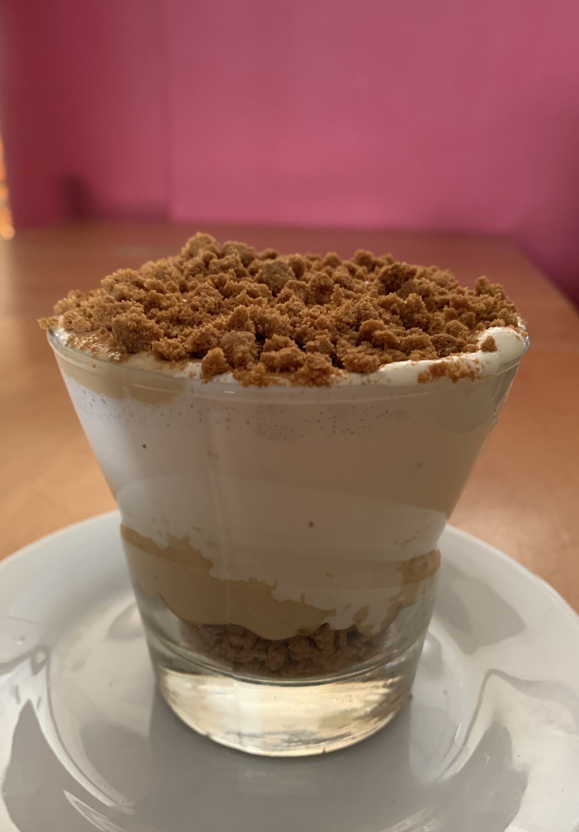 Tiramisu chicorée spéculos ricotta