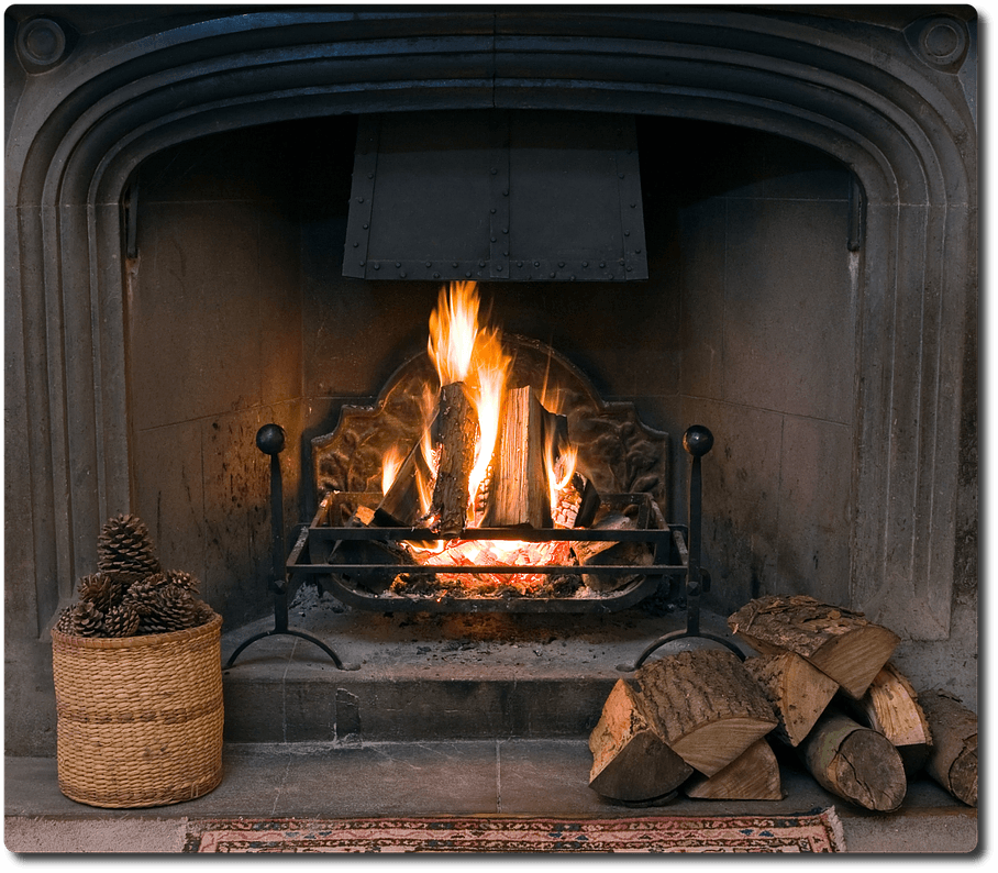 bois de chauffage - cheminée