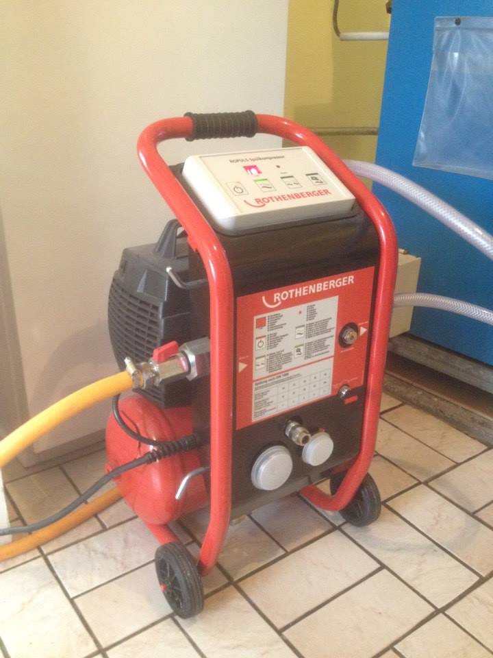 Réalisation d'un désembouage