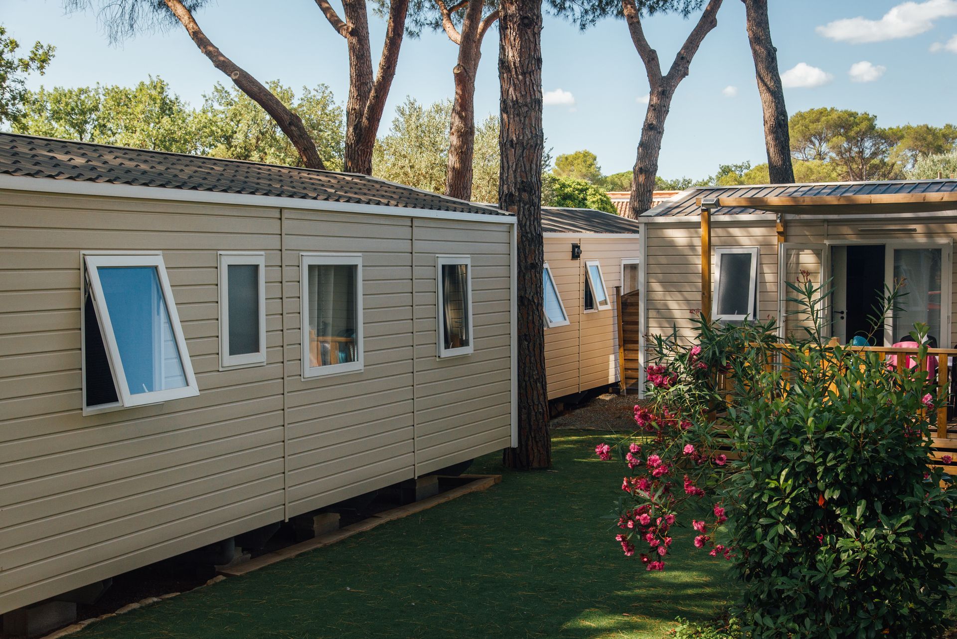 Bardage de mobil-home en PVC