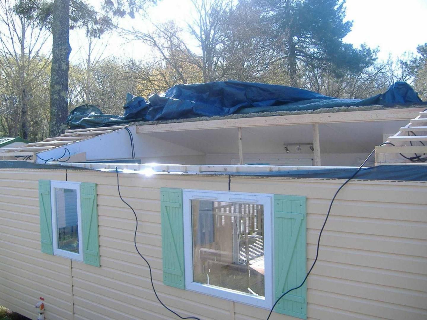 Kit toiture de mobil-home
