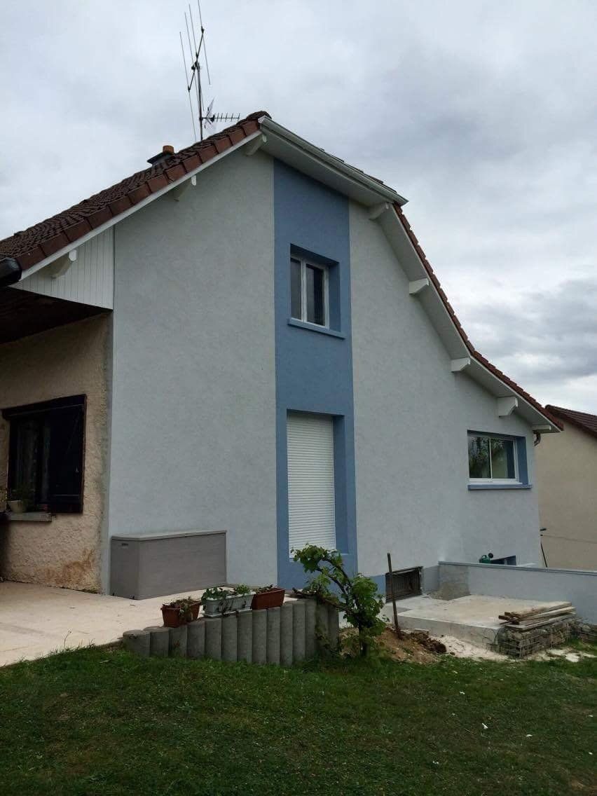 Ravalement de façade (dernière étape)