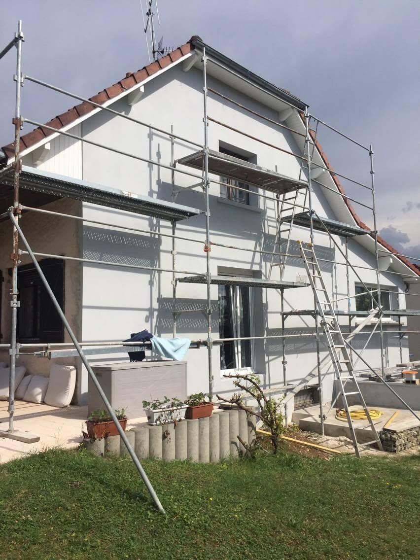 Ravalement de façade (deuxième étape)