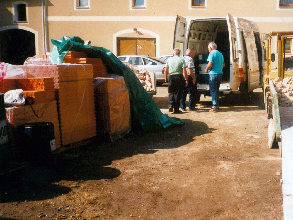 Die Ware musste zum Kunden.