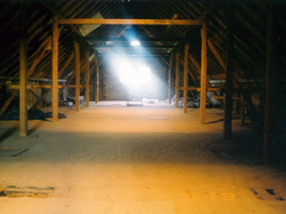 geräumiger Dachboden für weiteren Ausbau