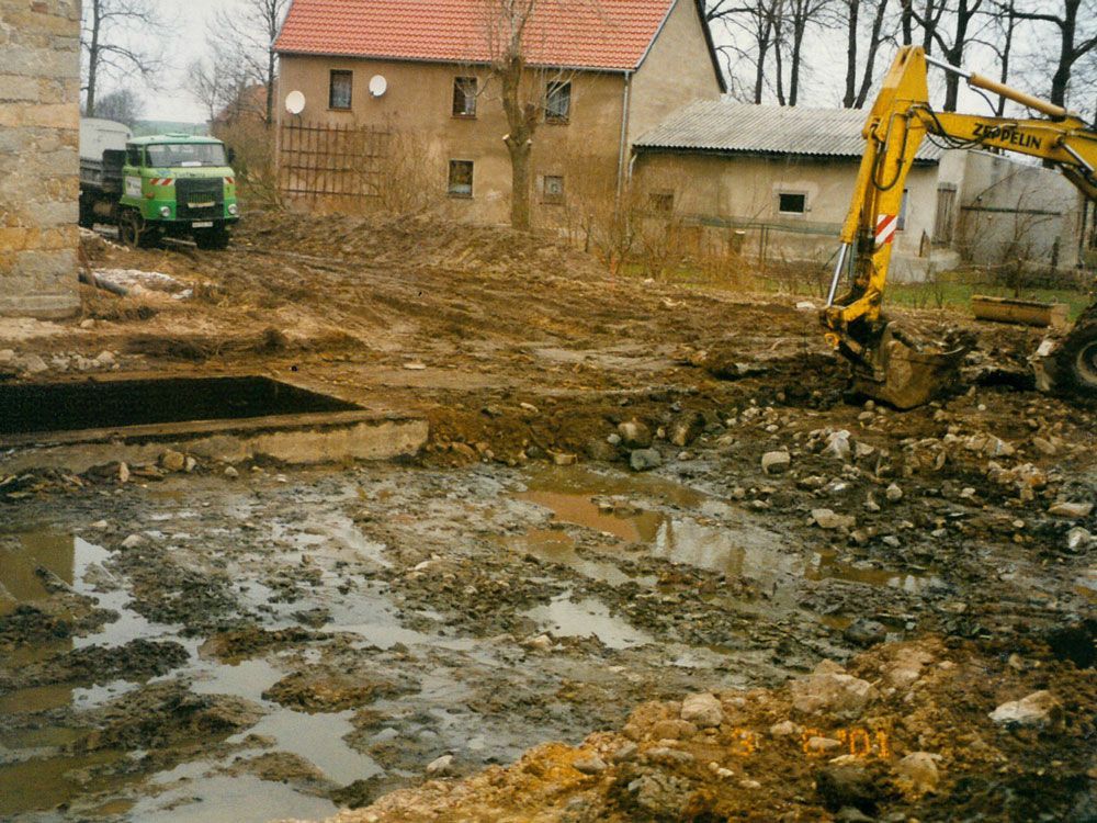 Erdarbeiten Außenbereich