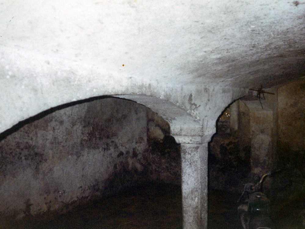 Gewölbe alter Kartoffelkeller