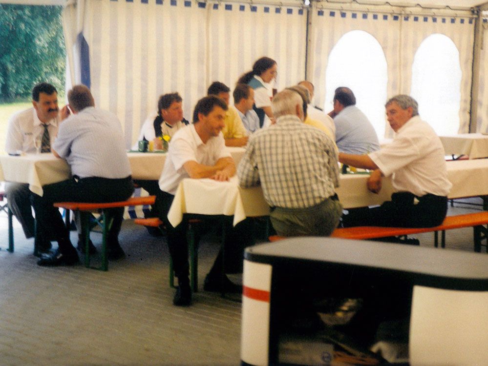 danach tauschte man sich fachlich aus