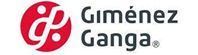 Logotipo de Giménez Ganga con emblema circular de color rojo y texto en color gris oscuro.