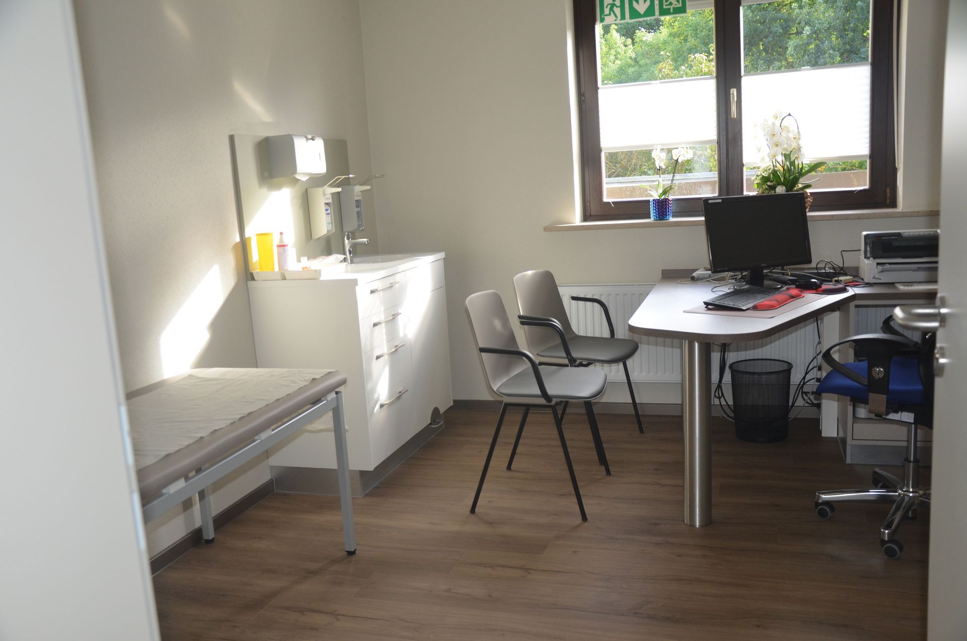 Behandlungszimmer | Hausarztpraxis Dr. med. Klaus Graup