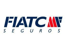 Logotipo de FIAT Seguros. Texto azul y rojo sobre fondo blanco.