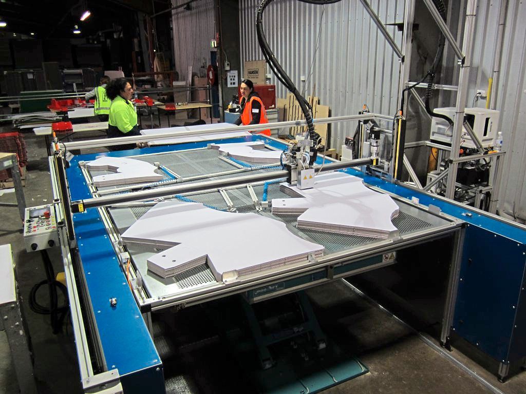 Gluejet Maschine Setup