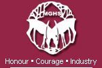 a logo for a company called honour courage industry .